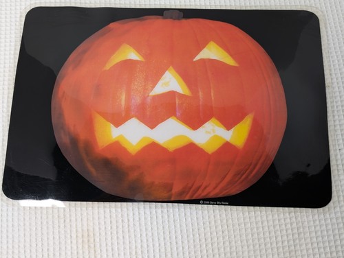 Vintage pumpkin table placemat - vintage,