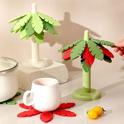 Foldable coaster with - coaster, stand