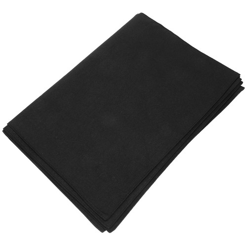 Reusable linen placemat black - reusable,