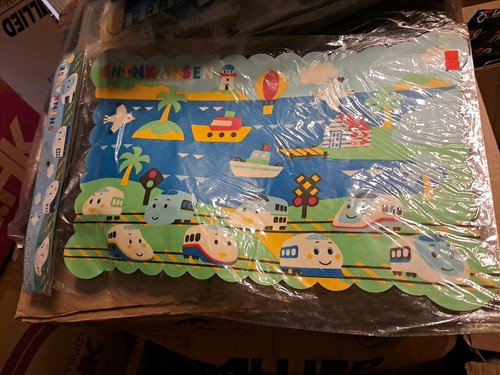 Shinkansen foldable table mat - foldable,