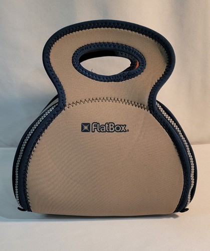 Flat box foldable - foldable, insulated