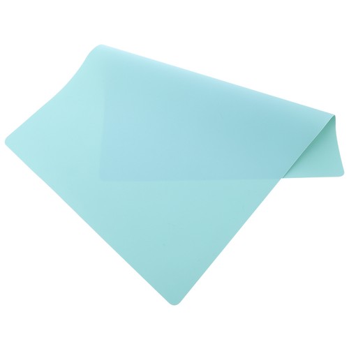 Silicone place mat blue non - silicone,