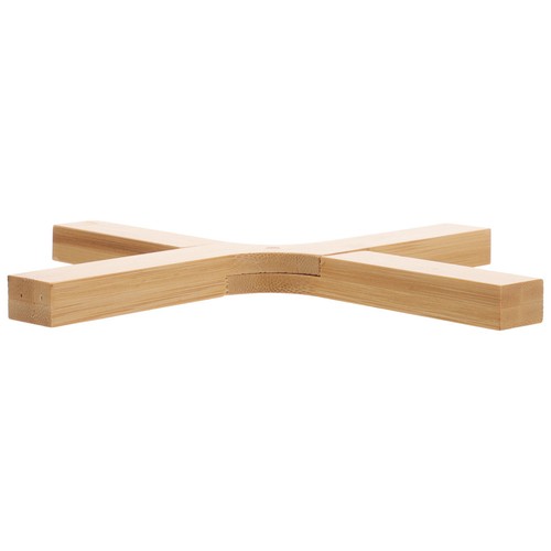 Wooden trivet cross - wooden,