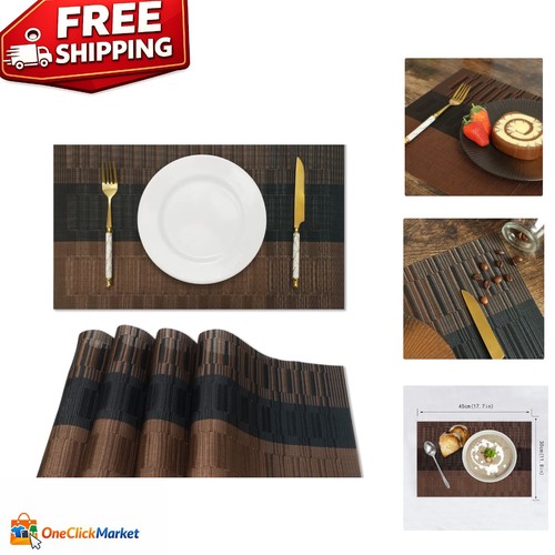 Set brown black - set, table