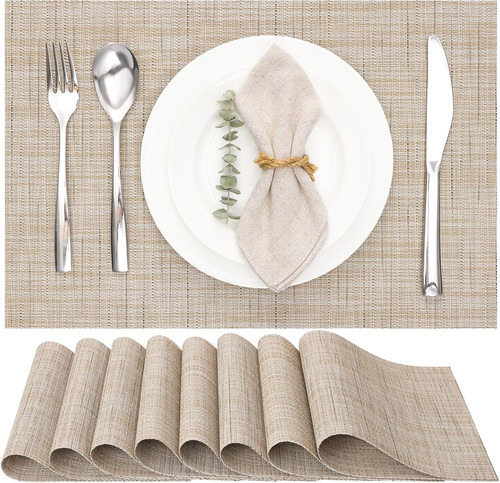 Table mats placemats set - of, 8